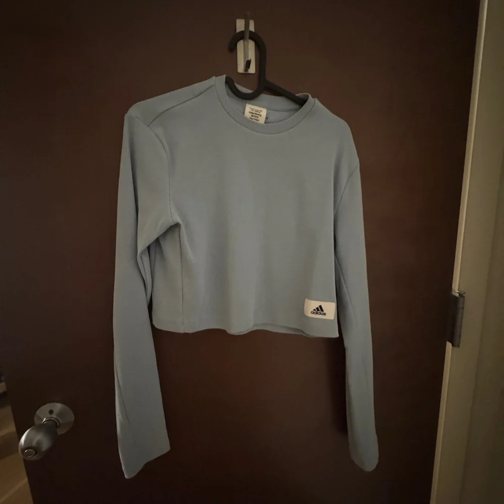 Adidas Women's Blue Long Sleeve Top